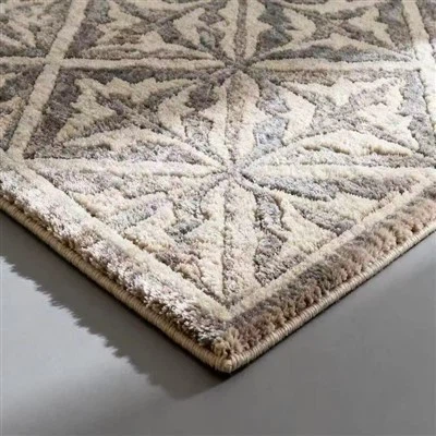 80% উল এবং 20% ভিসকস হ্যান্ড-গুচ্ছ কার্পেট